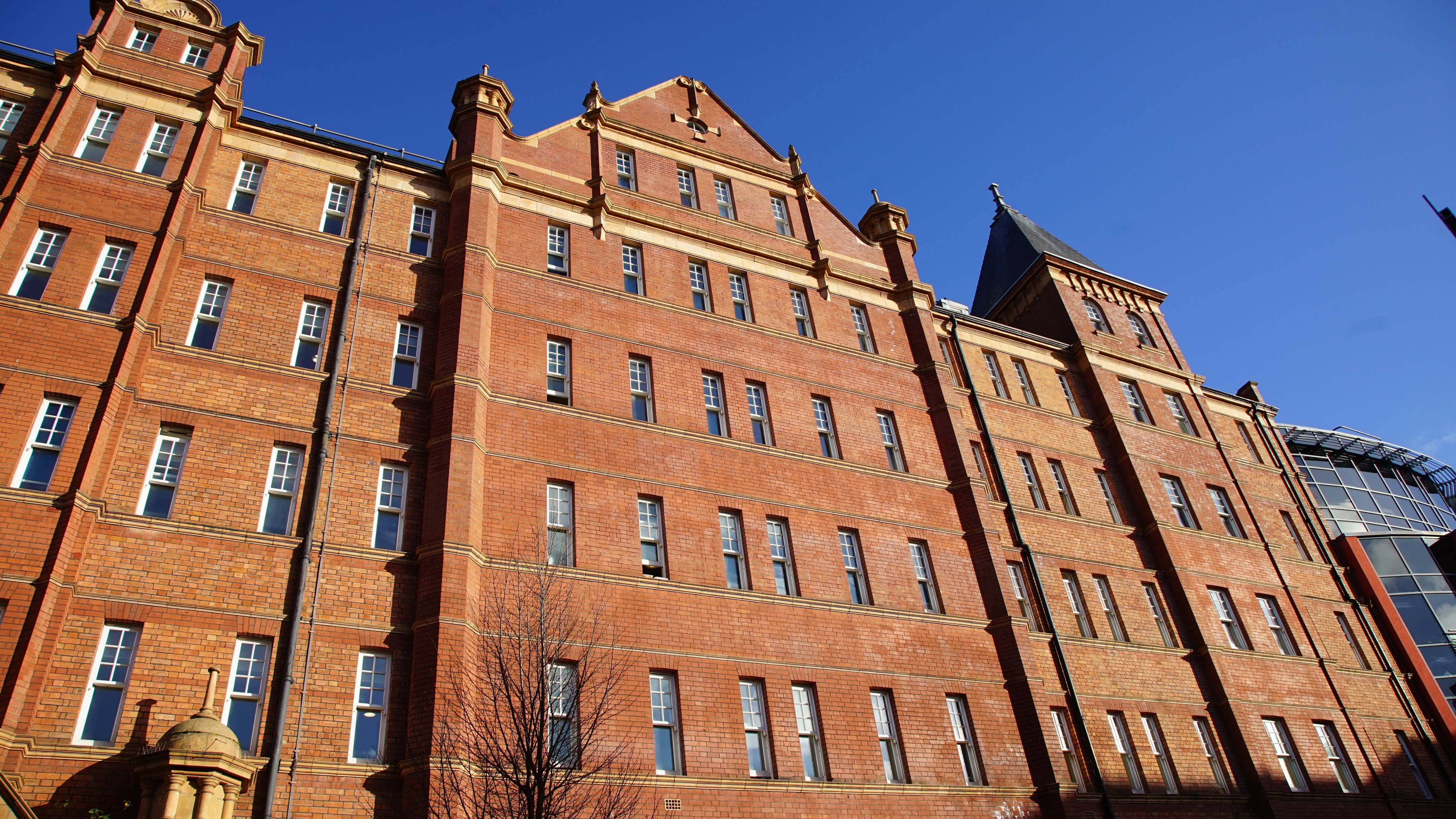 Grand Victorian red-brick warehouse building, Camden