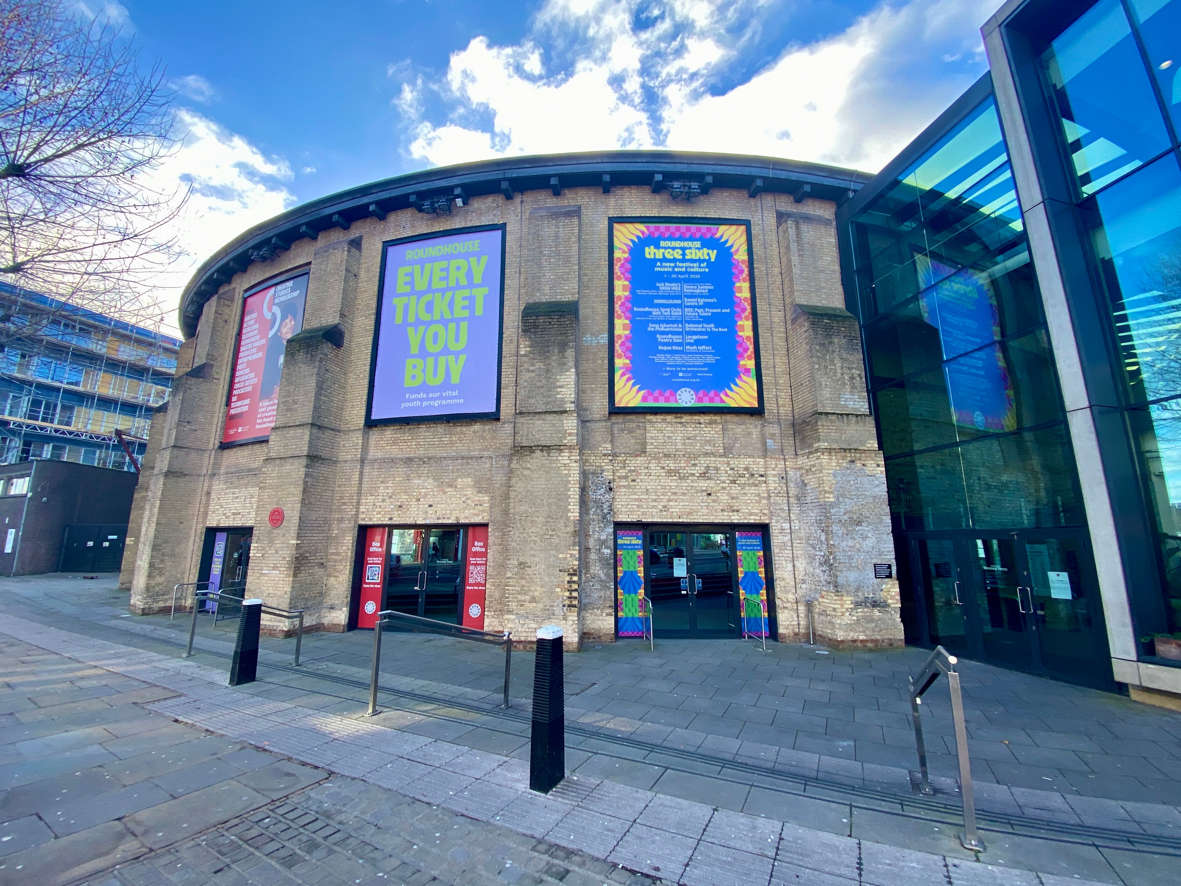 The Roundhouse music venue, Camden
